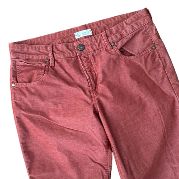 Carve Design Carson Cord Hi Rise Corduroy Pant Copper 8 - Picture 5 of 7